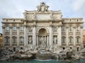 The Trevi Fountain - Rome Royalty Free Stock Photo