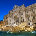 Trevi Fountain, Rome - Italy Royalty Free Stock Photo