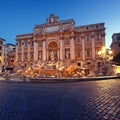 Trevi Fountain, Rome - Italy Royalty Free Stock Photo