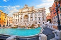 Trevi Fountain in Rome, Italy Royalty Free Stock Photo