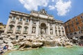 Trevi fountain in Rome, Italy