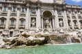 Trevi fountain in Rome, Italy Royalty Free Stock Photo