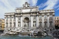 The Trevi Fountain in Rome, Italy