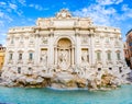 Trevi Fountain in Rome, Italy Royalty Free Stock Photo