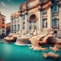 The Trevi Fountain, Rome