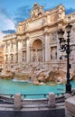 Trevi Fountain in Rome, Italy Royalty Free Stock Photo