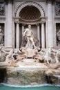 The Trevi fountain Royalty Free Stock Photo
