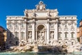 The Trevi Fountain (Fontana di Trevi), one of the most visited tourist landmarks of Rome