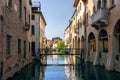 The bridge of Buranelli in Treviso, Italy