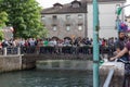 TREVISO, ITALY - MAY 13: national assembly of the italian veterans alpine troops Royalty Free Stock Photo