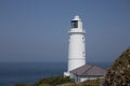 View of the Lighthouse at Trevose Head in Cornwall on June 15, 2023 Royalty Free Stock Photo