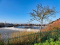 Trews Weir At The River Exe Exeter Royalty Free Stock Photo