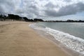 Trez beach in Benodet in Brittany Royalty Free Stock Photo