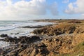 Trez Goarem beach in Esquibien Royalty Free Stock Photo