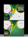 Tri Fold Football Cup Brochure Template