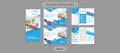 Tri fold medical brochure of a private clinic