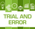 Trial And Error Green Stripes Symbols