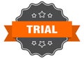 trial label