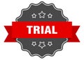 trial label