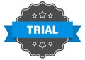 trial label