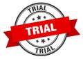 trial label