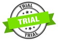 trial label