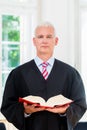 Trial Lawyer in his law firm Royalty Free Stock Photo