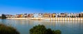 Triana barrio of Seville panoramic Andalusia