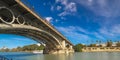 Triana Bridge, Guadalquivir River View, Sevilla, Spain