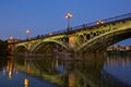 Triana Bridge, the oldest bridge of Seville