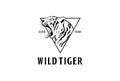 Triangle Angry Roaring Tiger Wildcat Jaguar Leopard Puma Logo