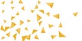 Triangle background. Abstract composition of triangular pyramids. Royalty Free Stock Photo