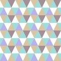 seamless triangle pattern and background vector illustration Royalty Free Stock Photo