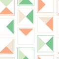 Triangle Block Vector Seamless Pattern