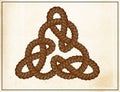 Triangle Celtic knot