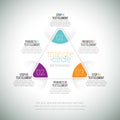 Triangle Circle Infographic