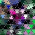 Fashion Triangle continuous Abstract Background print Royalty Free Stock Photo
