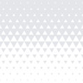 Triangle geometric pattern vector seamless abstract white halftone minimal gradient texture background