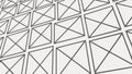 Triangle grid pattern, geometric background and modern texture design vector design Generative AI Royalty Free Stock Photo