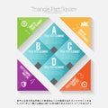 Triangle Part Square Infographic