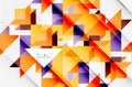 Triangle pattern design background