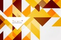 Triangle pattern design background