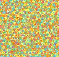 Triangle pattern. Vector seamless geometric background Royalty Free Stock Photo