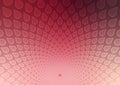 Triangle red wave vortex pattern curve background