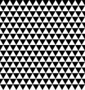Triangle repeatable seamless geometric pattern