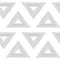 Triangle seamless background Royalty Free Stock Photo