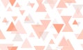 Triangle shapes seamless pattern vector design. Royalty Free Stock Photo