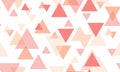 Triangle shapes seamless pattern vector design Royalty Free Stock Photo