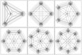 From Triangle To The Octagon Structure Vector