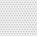 triangle - triangular pattern with equilateral triangles, black and white vector seamless repeatable texture